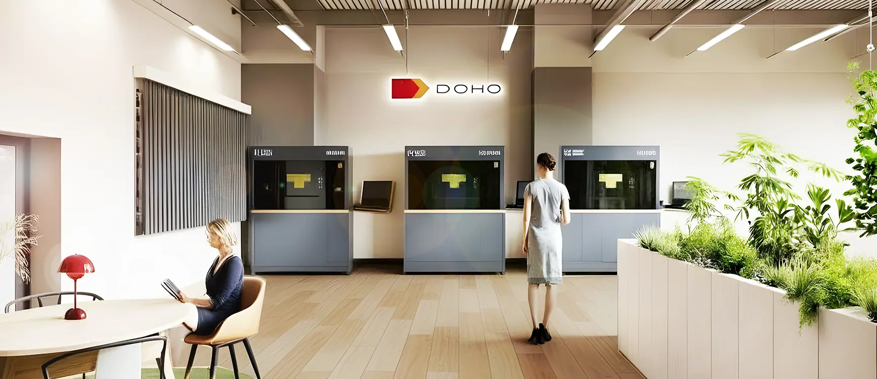 DOHO 3D Innovation Lab 施設の様子